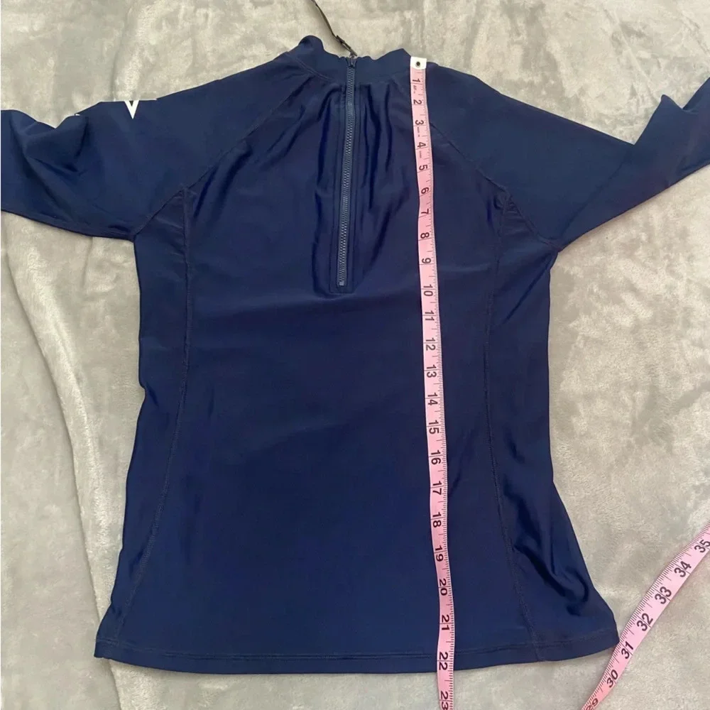 Perfect Moment Navy Blue Long Sleeve Rash Guard 21259